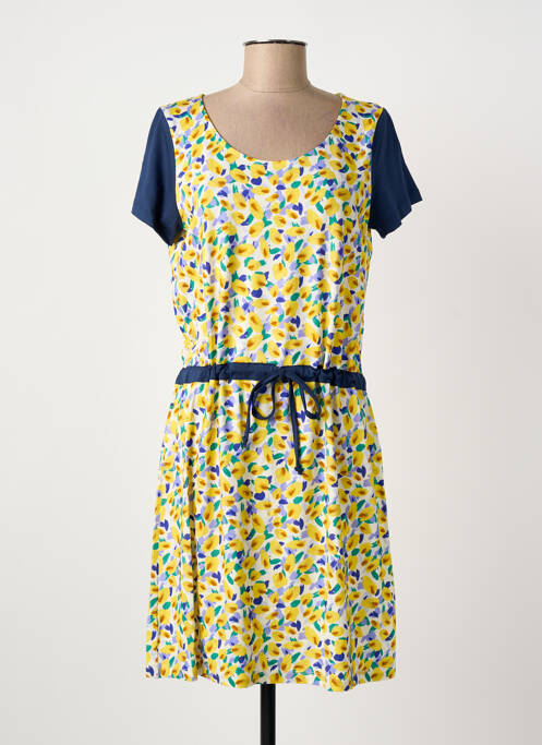 Robe mi-longue bleu PAUL BRIAL femme