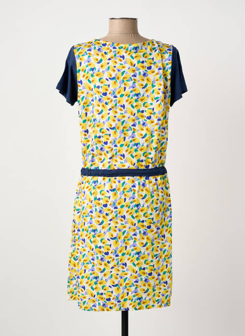 Robe mi-longue bleu PAUL BRIAL femme