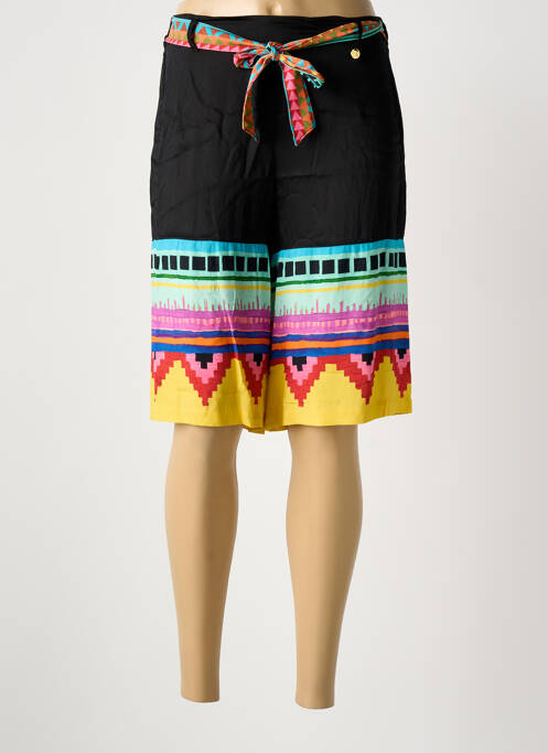Bermuda noir PAUL BRIAL femme