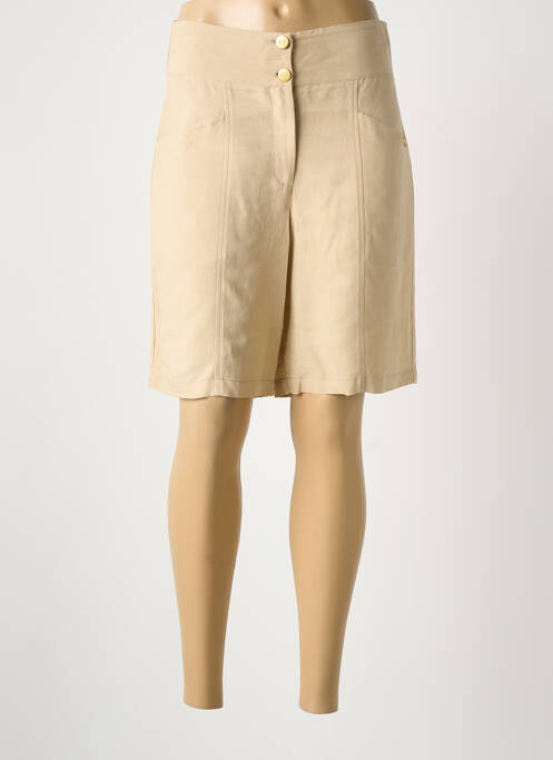 Bermuda beige PAUL BRIAL femme