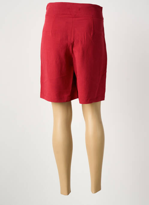 Bermuda rouge PAUL BRIAL femme
