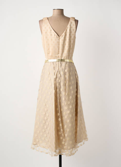 Robe longue beige PAUL BRIAL femme