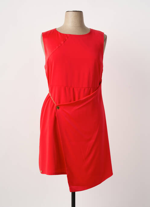 Robe courte rouge PAUL BRIAL femme