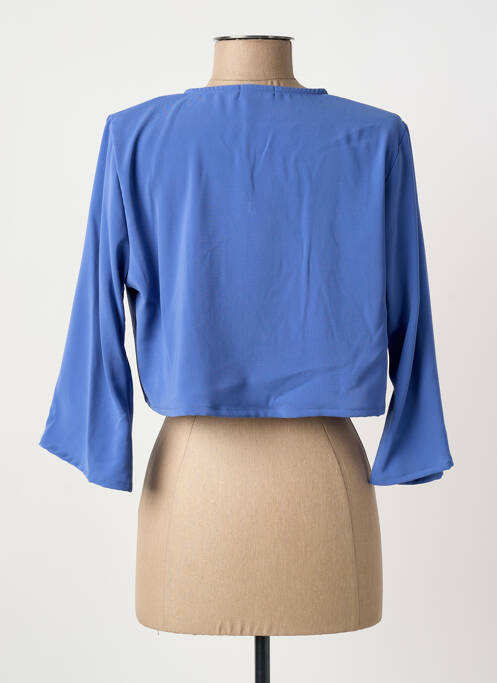 Boléro bleu PAUL BRIAL femme