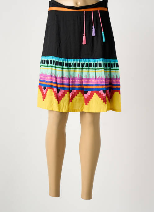 Jupe courte noir PAUL BRIAL femme