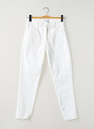 Pantalon 7/8 blanc PAUL BRIAL femme