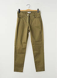 Pantalon 7/8 vert PAUL BRIAL femme