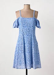 Robe courte bleu PAUL BRIAL femme seconde vue