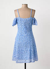 Robe courte bleu PAUL BRIAL femme seconde vue
