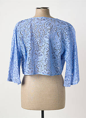 Boléro bleu PAUL BRIAL femme