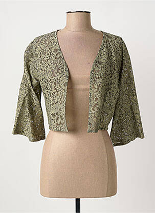 Boléro vert PAUL BRIAL femme