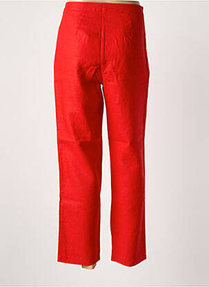 Pantalon droit rouge PAUL BRIAL femme