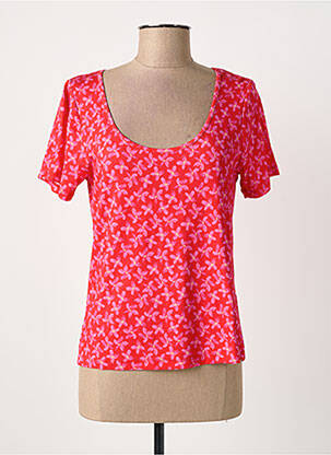 T-shirt rouge PAUL BRIAL femme