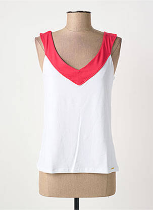 Débardeur blanc PAUL BRIAL femme