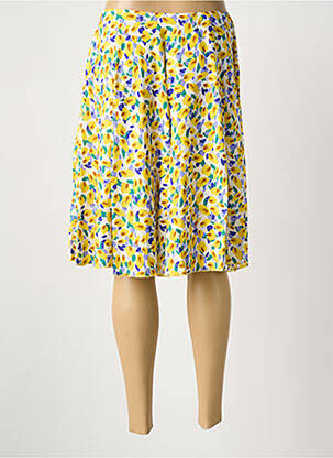 Jupe courte jaune PAUL BRIAL femme