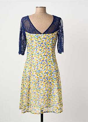 Robe courte bleu PAUL BRIAL femme