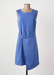 Robe courte bleu PAUL BRIAL femme seconde vue
