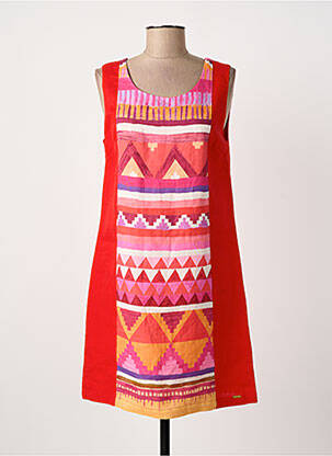 Robe courte rouge PAUL BRIAL femme