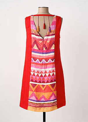 Robe courte rouge PAUL BRIAL femme