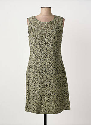 Robe courte vert PAUL BRIAL femme