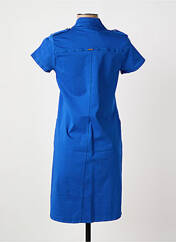 Robe courte bleu PAUL BRIAL femme seconde vue