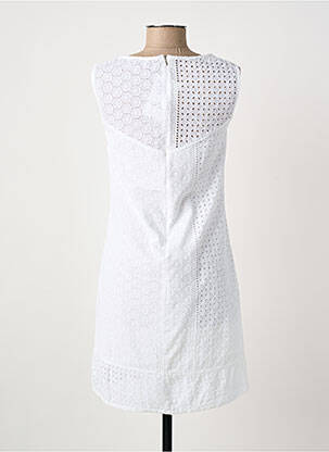 Robe courte blanc PAUL BRIAL femme