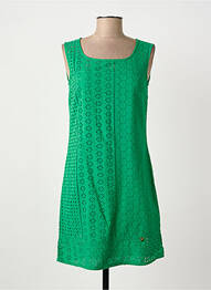 Robe courte vert PAUL BRIAL femme