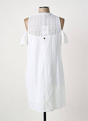 Robe courte blanc PAUL BRIAL femme