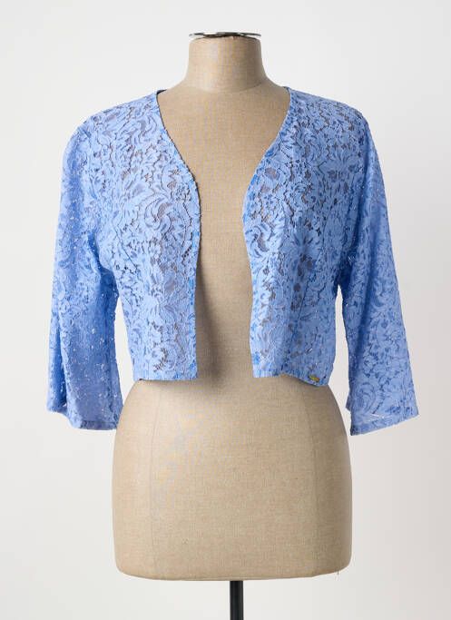 Boléro bleu PAUL BRIAL femme