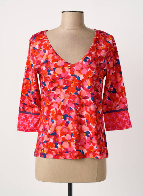 T-shirt rouge PAUL BRIAL femme