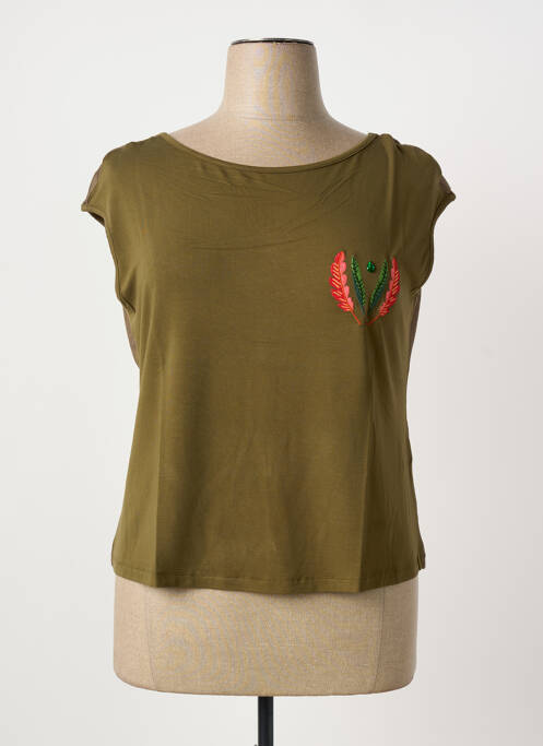 Débardeur kaki PAUL BRIAL femme