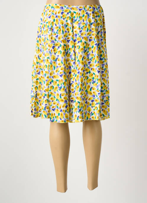 Jupe courte jaune PAUL BRIAL femme