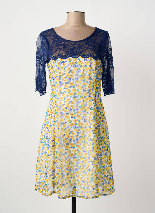 Robe courte bleu PAUL BRIAL femme