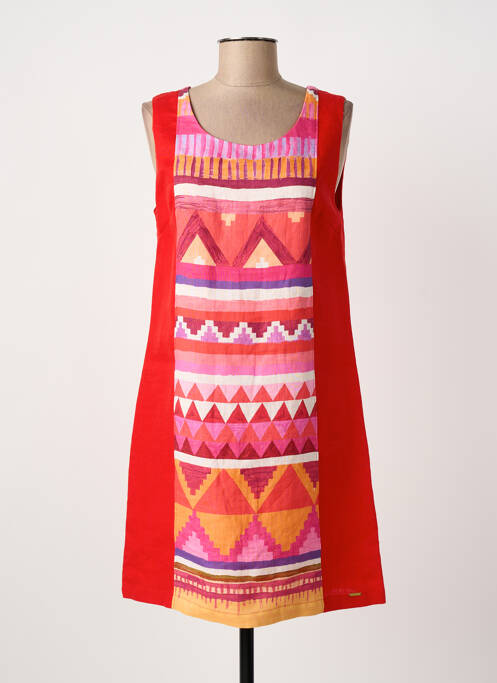 Robe courte rouge PAUL BRIAL femme