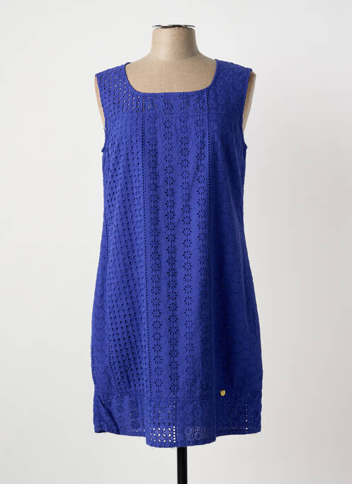 Robe courte violet PAUL BRIAL femme