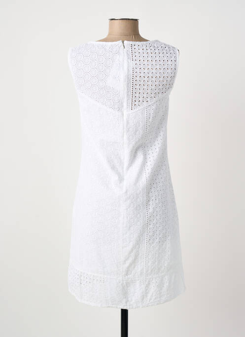 Robe courte blanc PAUL BRIAL femme