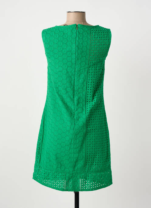 Robe courte vert PAUL BRIAL femme