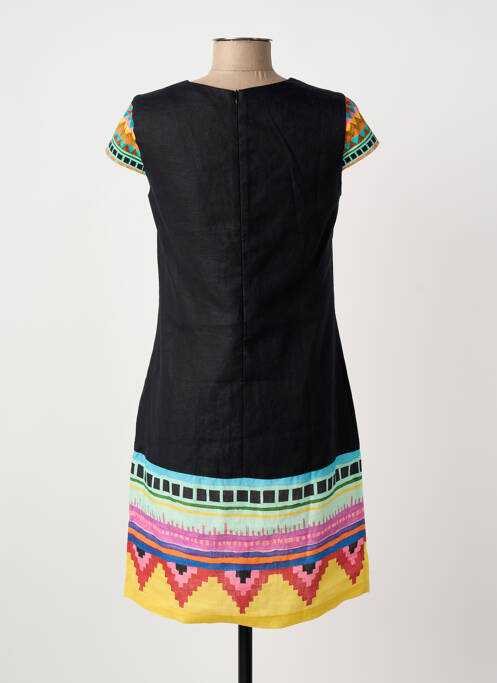 Robe courte noir PAUL BRIAL femme