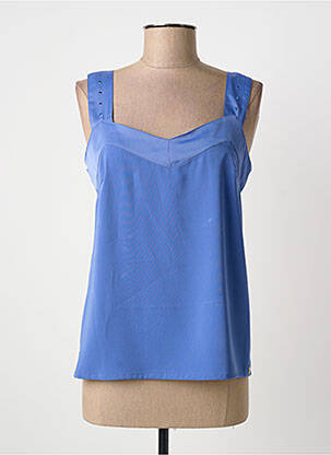 Top bleu PAUL BRIAL femme