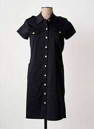 Robe courte noir PAUL BRIAL femme