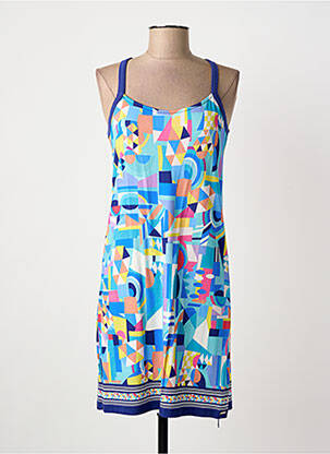 Robe courte bleu PAUL BRIAL femme