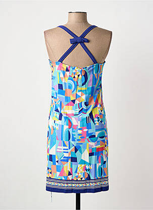 Robe courte bleu PAUL BRIAL femme
