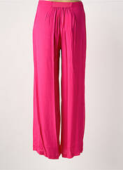 Pantalon droit rose PAUL BRIAL femme seconde vue