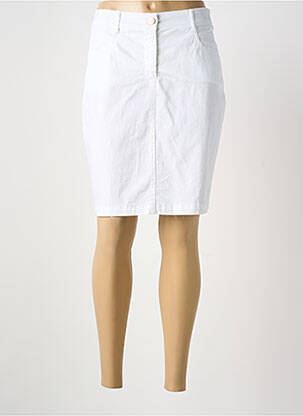 Jupe courte blanc PAUL BRIAL femme