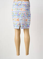 Jupe courte bleu PAUL BRIAL femme seconde vue