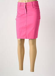 Jupe courte rose PAUL BRIAL femme