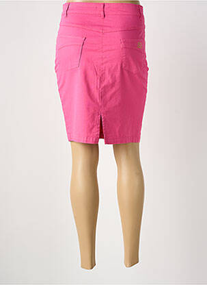 Jupe courte rose PAUL BRIAL femme