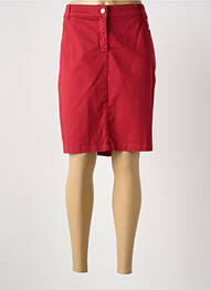 Jupe courte rouge PAUL BRIAL femme