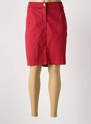 Jupe courte rouge PAUL BRIAL femme