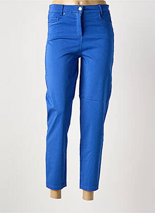 Pantalon droit bleu PAUL BRIAL femme